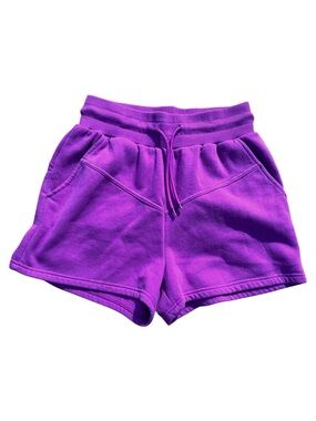 Cozy Comfy PBX Pro Purple Fleece Casual Shorts | Size M